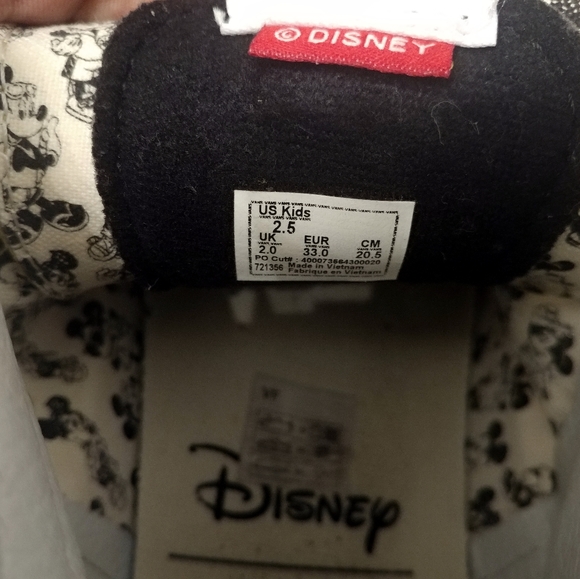 Disney+Vans 90th Anniversary Sk8 Hi Tops SZ 2.5 - Picture 5 of 5